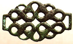 Bronze openwork plates, perhaps from clothing or accessories?