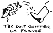 quitter french